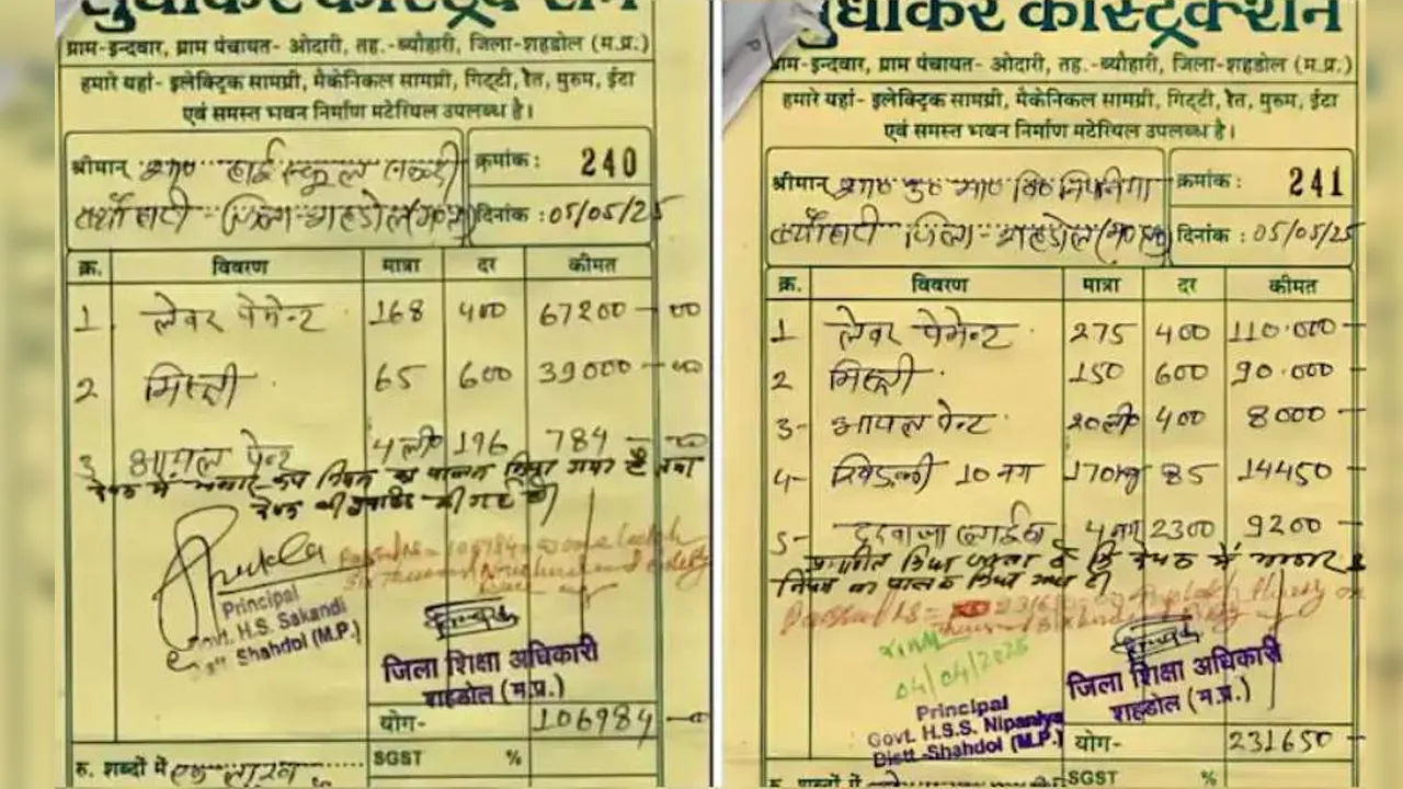 এক দেয়াল ও ১৪ দরজা-জানালা রং করতে ৬৫৮ মিস্ত্রি!